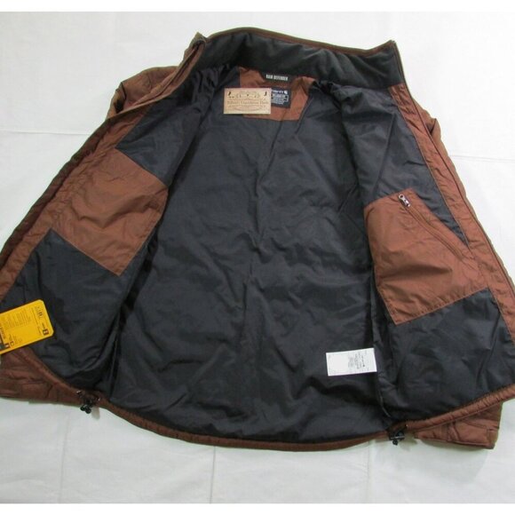 Carhartt Men's Gilliam Rain Defender Insulated Full Zip Jacket Mocha OJ2208 - Picture 4 of 5